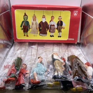 Czech Jas Puppets - 11 puppets Jas Made In Czechoslovakia Excellent Condition